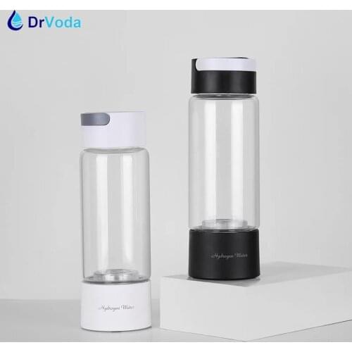 Updated High Rich Hydrogen Water Bottle/Cup Generator Portable SPE N117 PEM H2 Ionizer Maker for Pure Hydrogen Water Drinking