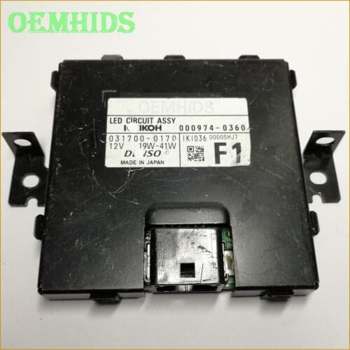 031700-0170 IKI036 F1 OEM Ballast Used Original For LED Circuit Assy Headlight control unit 12V 19W-41W 000974-0360