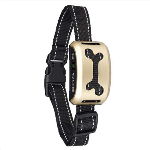 Dog Training Collar Rechargeable Waterproof Collar for Dogs 3 Training Modes Beep Vibration Shock Can Shut Off Deterrent Device