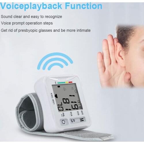 Automatic Home Hematomanometer Home Electronic Hematomanometer Accurate Health Tool LCD Display Electronic