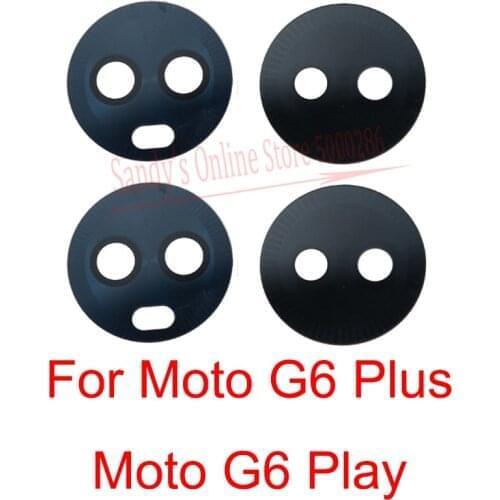 Rear Camera Glass Lens For Motorola Moto G6 Plus / G6 Play Back Main Big Camera Lens Glass Replacement Parts