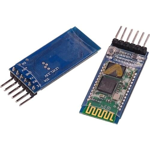 20pcs/lot HC05 HC-06 JY-MCU anti-reverse, integrated Bluetooth serial pass-through module, HC-05 master-slave 6pin