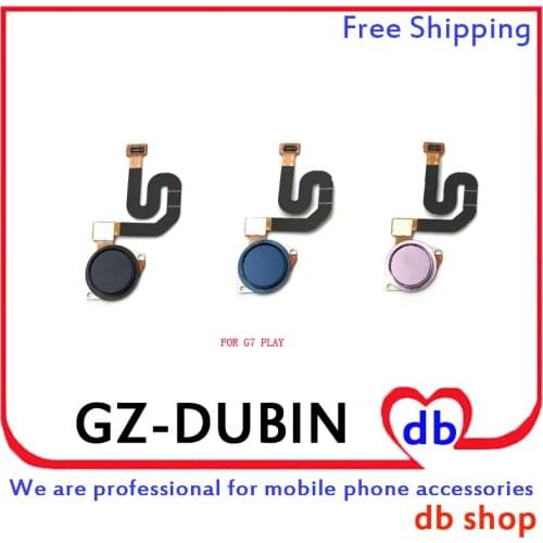 20pcs For Moto G7 PLAY G7PLAY Fingerprint Sensor Flex Cable Home Back Button Key Touch ID Flex Cable Repair Parts