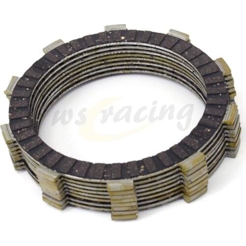 9 Pcs Motorcycle Engine Parts Clutch Friction Plates Fit For HONDA CB600F CBR600F2 VFR700F2 VF750C2 CBR900RR SUZUKI GSX-R600
