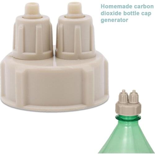 Aquarium CO2 System Pro Tube Valve Guage Bottle Cap Kit Fish Tank Live Plant DIY Air Diffuser Generator Tool Part Kit