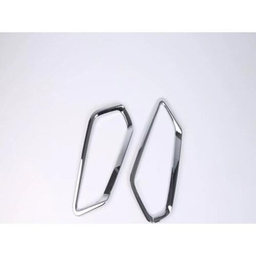 Car styling For hyundai IX35 2018 Front Rear Fog Light Lamp Cover Trim ABS Chrome car accessories Free shipping