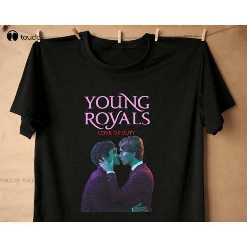 New Young Royals Shirt Young Royals Simon And Wilhelm Together T-Shirt Young Royals Neflix Cotton T Shirt Tee