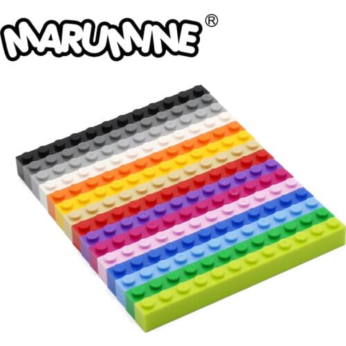 Marumine 1x12 Bricks Cube 6112 Base Building Blocks Part Accessories MOC City Particles DIY Classic Construction Educational Toy