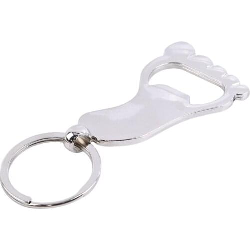 Metal Foot Shaped Funny Beer Bottle Opener Personalized Gift Bar Accessories Kitchen Tools Gadget