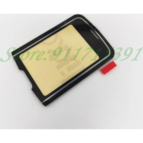 Original Mirror Display Screen Front Lens For Nokia 8600 Luna Black Color Repair parts