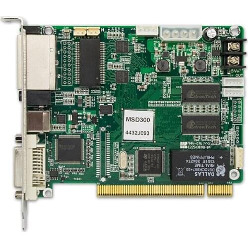 MSD300 Nova sending card full color led screen controller Synchronous Led Video Wall Panel sending card