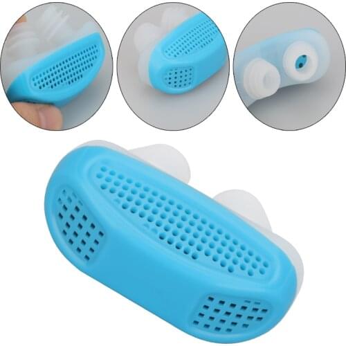 Useful relieve snoring snoring nose snoring stop guard sleep aid Mini device Anti snoring Silicone