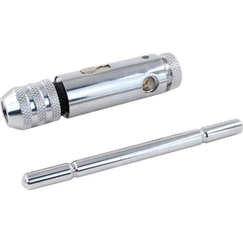 Adjustable Tap Wrench for Ratcheting Hand, Reversing Wrench for Tapping Hand, Manual Twister Tapping Accessories T Type