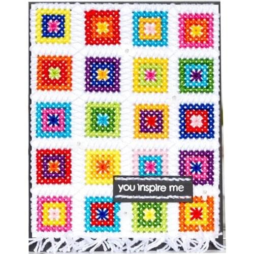 Stitched Background Metal Cutting Dies for DIY Scrapbooking Album Paper Cards Decorative Crafts Embossing Die Cuts 2020