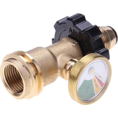 POL Propane Gas Gauge Table QCC1 BBQ Pressure Valve Propane Tank Pressure Test Instrument Tools