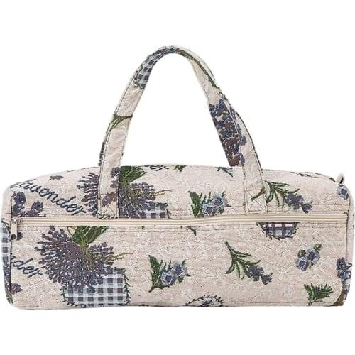 Knitting Bag Yarn Organizer Bag Knitting Needle Storage, Practical Storage Bag for Knitting Needles Sewing Tools