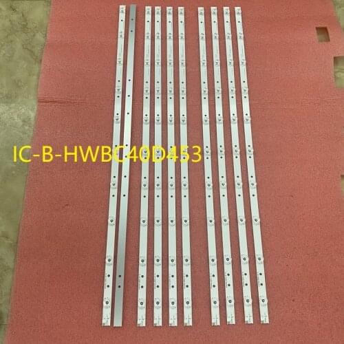 20pcs/lot LED bar For IC-B-HWBC40D453 Bush 40/233FDVD S4-Z5-V3-2 40/233F 40/233I V400H1J V400HJ6-PE1 40F21B-FHD 40F22B-FHD