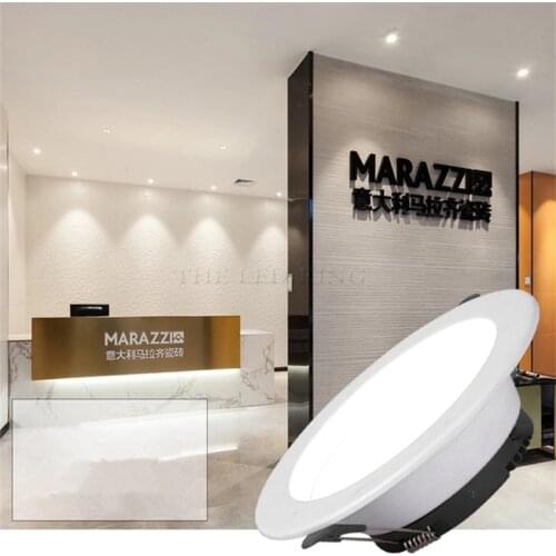 LED Downlight White Ceiling 5W 7W 9W 12W 15W AC 220V 230V 240V led downlight Cold Warm white led light for Bedroom