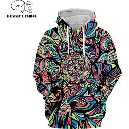 PLstar Cosmos Hippie Mandala Trippy Abstract Psychedelic eye 3d hoodies/Sweatshirt Winter autumn Long sleeve streetwear-34