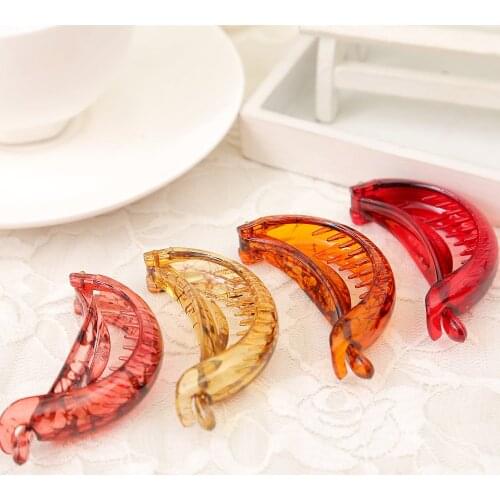 Fancyin Amazing Series High quality clip Pony Hair Holder Banana Small Hair clip 3.1 inches for Women and girls