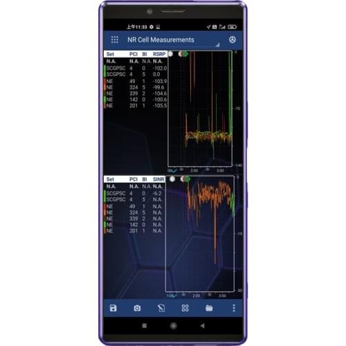 Nemo Handy Nemo Phone Xperia 1 II 5G XQ-AT51 Drive Test Phone Support GSM HSPA LTE NR Measurements For NEMO Outdoor Test