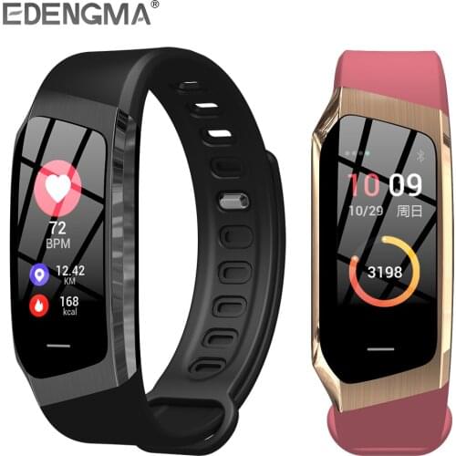 E18 Smart Wristband Bluetooth Waterproof Activity Tracker with pressure measurement Blood Pressure Heart Rate Fitness Bracelet