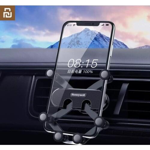 Youpin Honeywell Universal Sucker Car Phone Holder Six-point Support Silicone Non-slip Flexible For 4.7-6.7 inches Phone