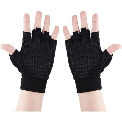 Cycling Glove Half Finger Gel Pad Breathable Sweat Washable Outdoor Sports MTB Gloves Non-Slip a Pair Bicycle Gloves