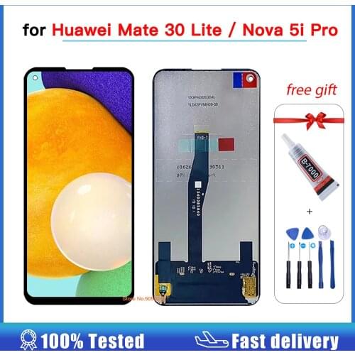 Mate30 Lite Display For Huawei Mate 30 Lite LCD Touch Screen Digitizer Assembly For Huawei Nova 5i Pro SPN-AL00 SPN-TL00 LCD