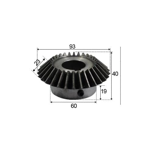 1pcs 3M30T Gear bore 20/22/24/25/28MM Bevel Gears 3 Module 30 Teeth 90 Degree Drive Commutation