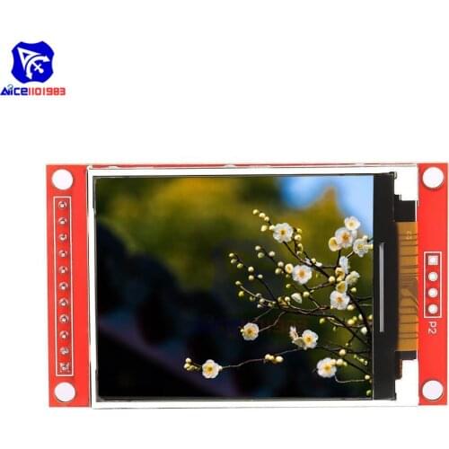 Diymore 2.0 inch 176x220 TFT LCD Display Module ILI9225 SPI Interface with Micro SD Card Slot LCD Module for Arduino 3V/5.5V