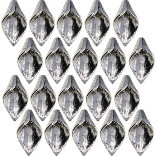 20x TIBETAN SLIVER CALLA LILY CHARMS FOR DIY EARRINGS FINDINGS 1.03 X 0.59