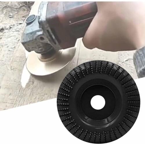 50% Hot Sale 100mm Sanding Disc Curved Wear-resistant Carbon Steel Professional Carving Wheel for Woodworking Hardware Tools