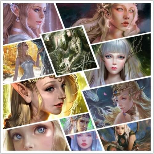 Diy Diamond Painting Western Film and Television Drama Movie Anime Character High-Level Sense of Exquisite Beauty Poster