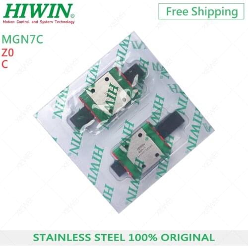 Free Shipping HIWIN MGN7C Standard Block slider carriage for 7mm linear rail MGN7 Series
