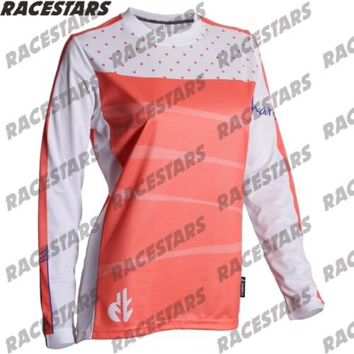 Motocross Tshirt Motorcycles Jersey Women MTB Jersey Enduro Long Sleeve Downhill Jersey Mountain Bike Racing Clothing MX DH