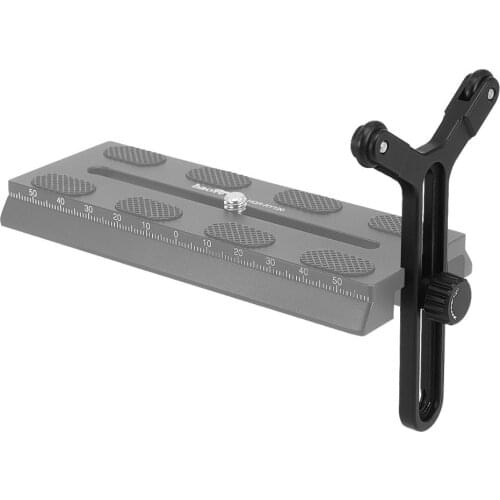 Haoge TJ-Y2 Y Bracket with Double Wheels for DIY DJI Ronin-S Ronin-SC Ronin SC S Lens Support System fit Selected Haoge Plates