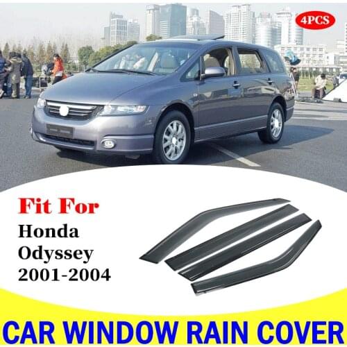 For Honda Odyssey 2001-2004 window visor car rain shield deflectors awning trim cover exterior car-styling accessories parts