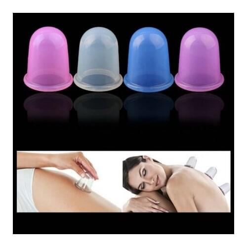 HOT! Family Body Massage Helper Anti Cellulite Vacuum Silicone Cupping Cups Health Care Pain Relief Massager Relaxation