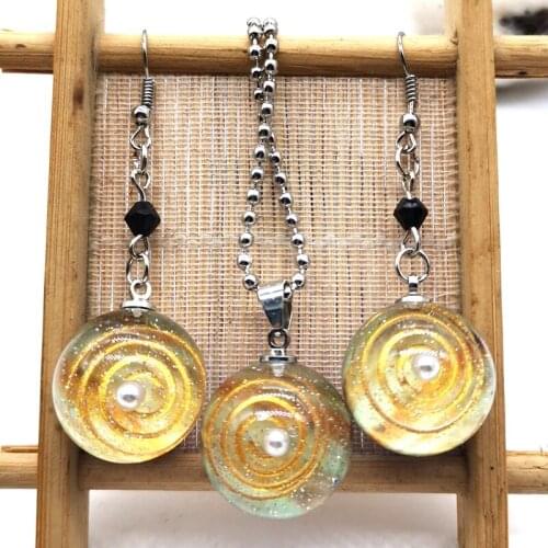 Sweet Butterfly Necklace Earring Set Cute Style Five-color Pendant Small Ear Hoops Valentines Day Gift for Men Women Christmas