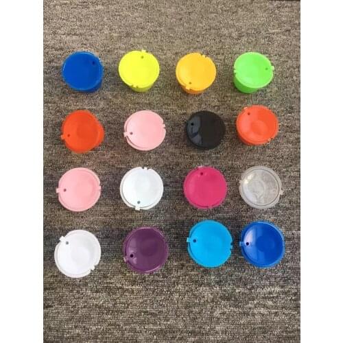 Reusable Coffee Capsule Filter Cup for Nescafe Dolce Gusto Refillable Caps Spoon Brush Filter Baskets Pod Soft Taste Sweet