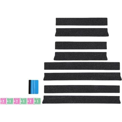 Door Entry Guard Scratch Shield Stickers for Dodge Ram 1500 2018-2020 Door Sill Scuff Paint Protector Cover