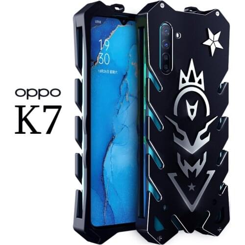 New Zimon Aluminum Armor Thor Case For Oppo K7 Case Cover Flash Iron Man Phone Shell Skin Bag for Oppo K7 Reno 3 Reno3