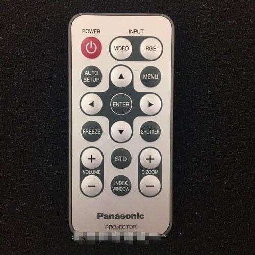 New Original Projector Remote Control for Panasonic PT-P1SDEA PT-X330C PT-X332C PT-X281C PT-UX32C Projectors