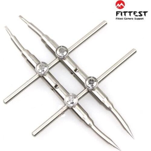 FITTEST Professional Portable Spanner Wrench Lens Repair Tool Antimagnetic Stainless Steel for DLSR Camera DC Camera Lens