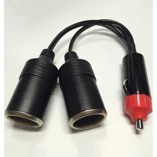 2020 New 1 to 2 DC 12V Car Cigaret Lighter Power Charger Port Splitter 2 Ways Adapter Hot Sale