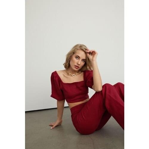Vatkali Burgundy Blouses