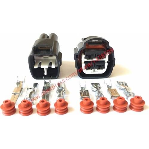 20 Sets 4 Pin 7283-7041-40 7282-7041-40 Waterproof Automotive Engine System Connector Sealed Auto Plug Socket