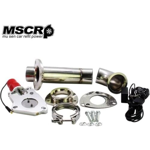 Stormcar 2.25" 57MM Electric Stainless Exhaust Cutout Cut Out Dump Valve / switch with Remote control