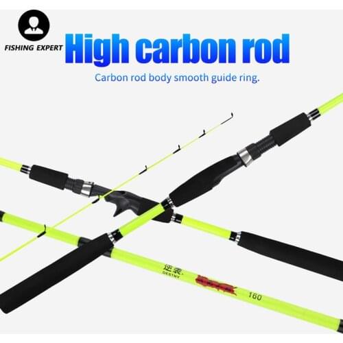 Japan Ultralight Carp Sea Rock Fishing Rods 1.8m 2.1m 2.4m 2.7m Outdoor Lake Carbon Spinning Casting Rod Tackle Telescopic Pole
